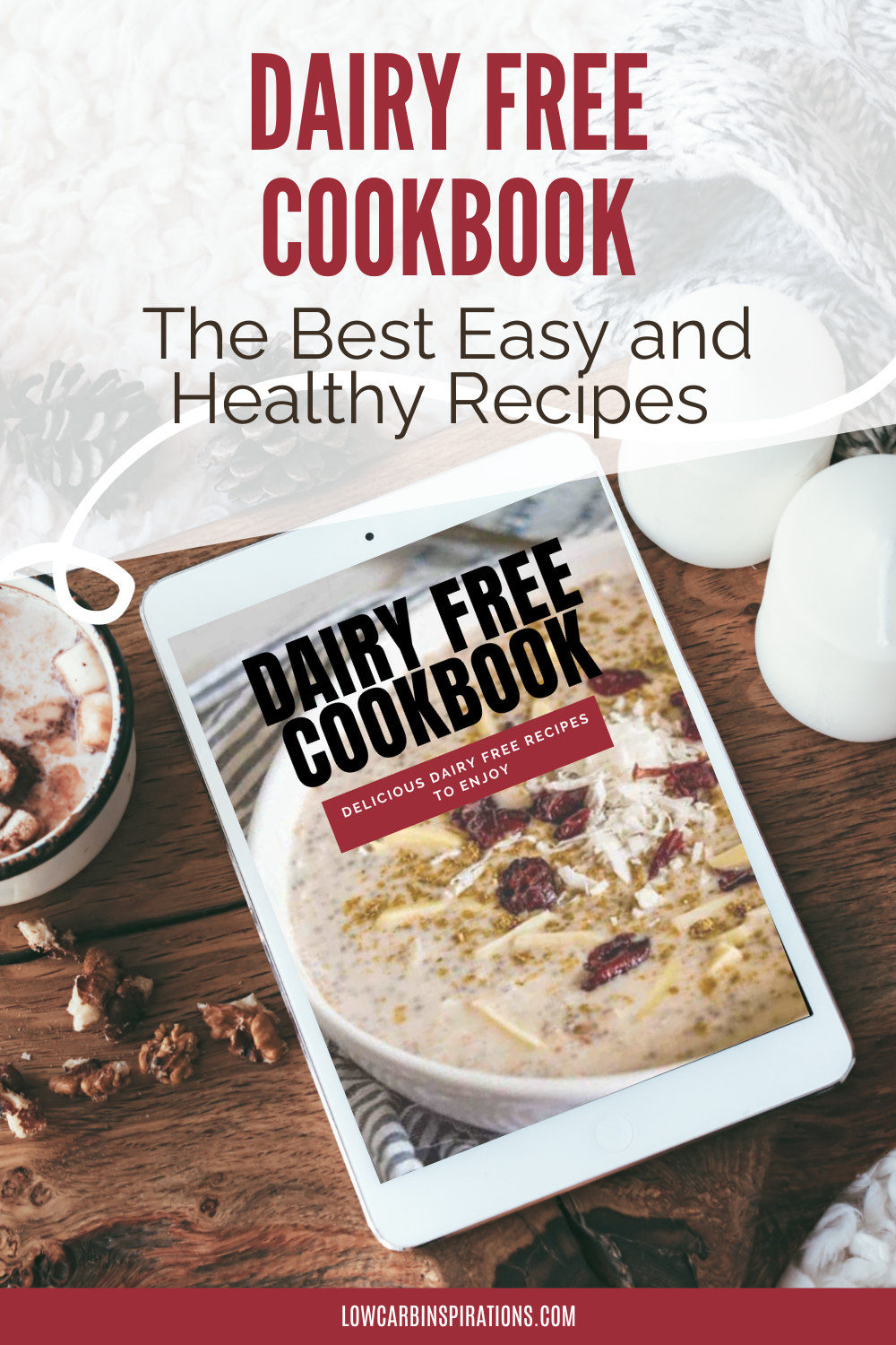 Dairy Free Cookbook (digital download)