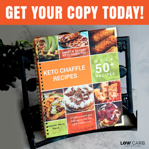 Keto Chaffle Recipes Cookbook (Spiral)