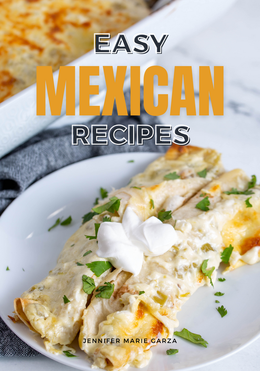 Easy Mexican Recipes (digital download)