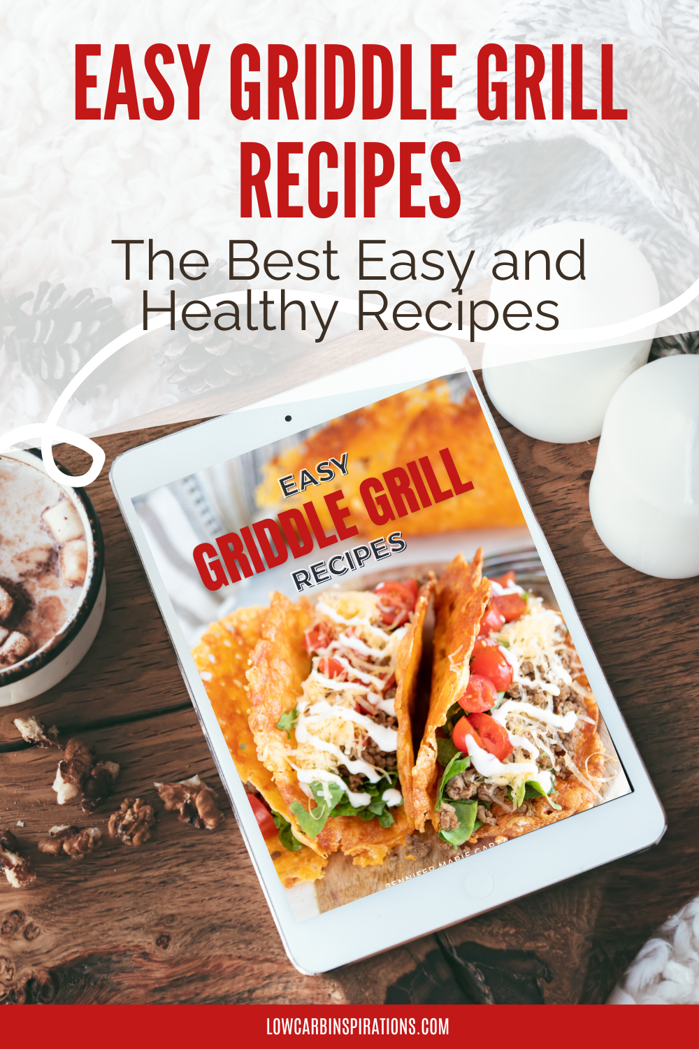 Easy Griddle Grill Recipes Cookbook (digital download)