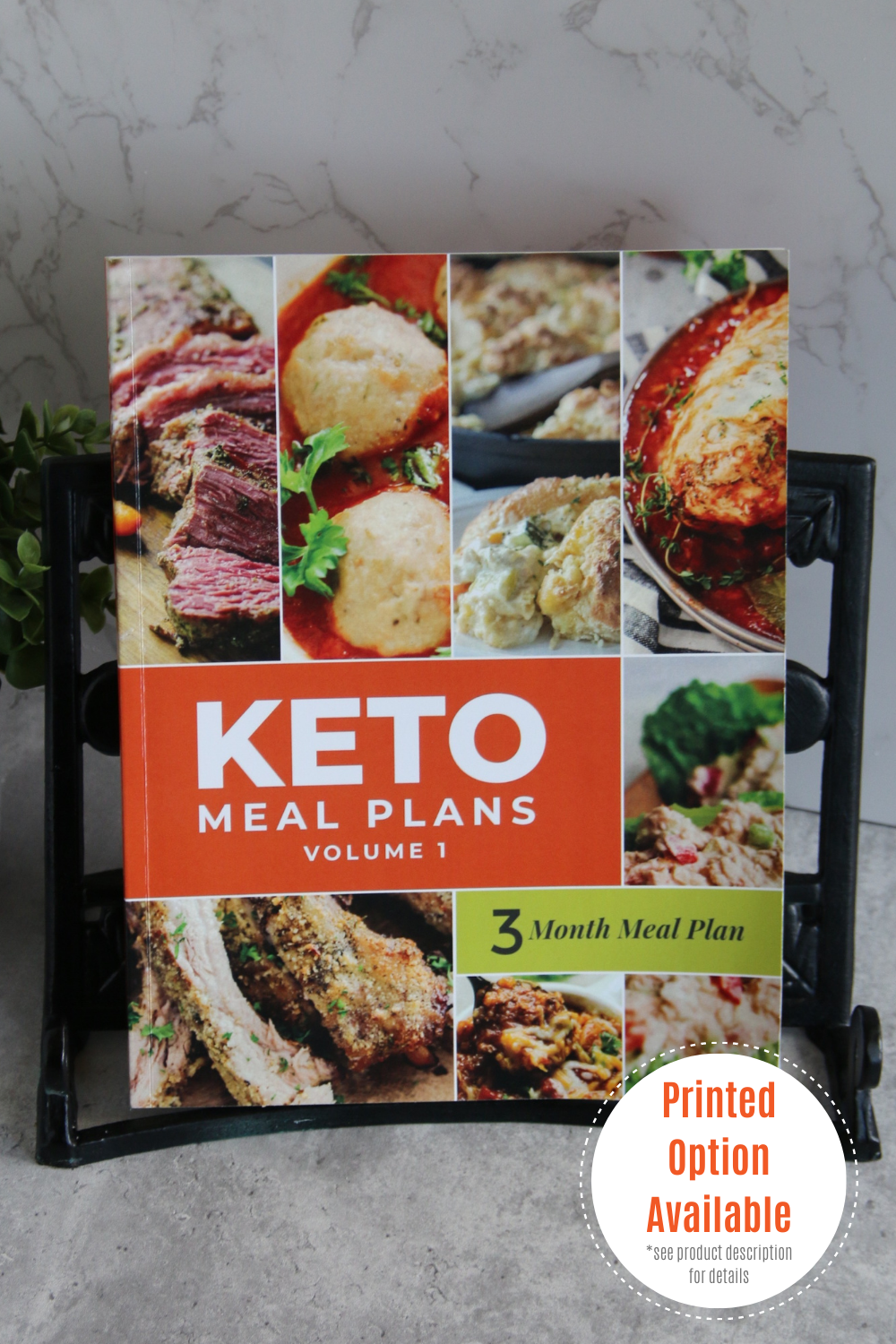 Keto Meal Plan - 3-Month Keto Meal Plans with Grocery Lists (Volume 1)