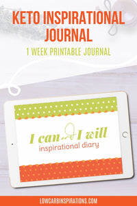 Keto Inspirational Journal