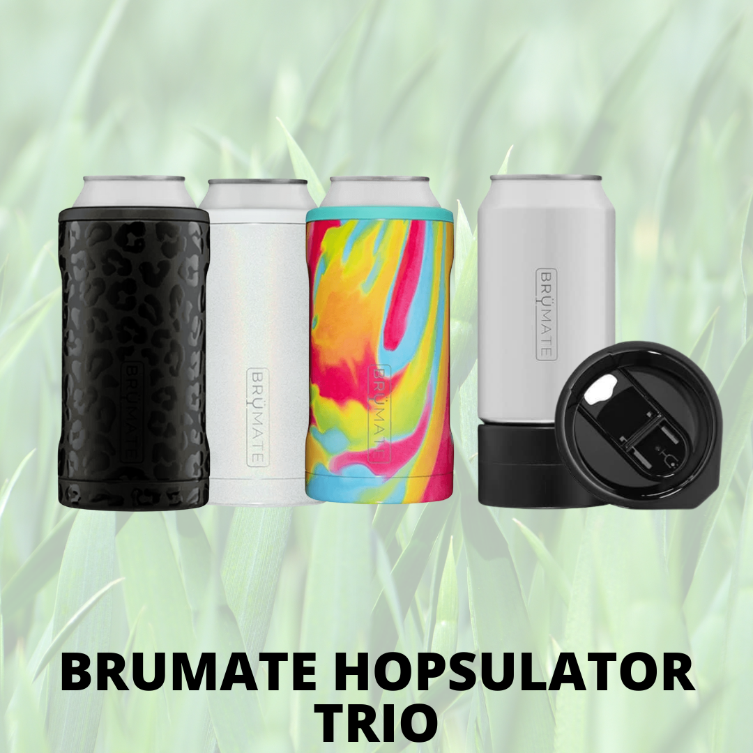 Brumate Hopsulator Trio, 3-In-1 Can-Cooler with your logo