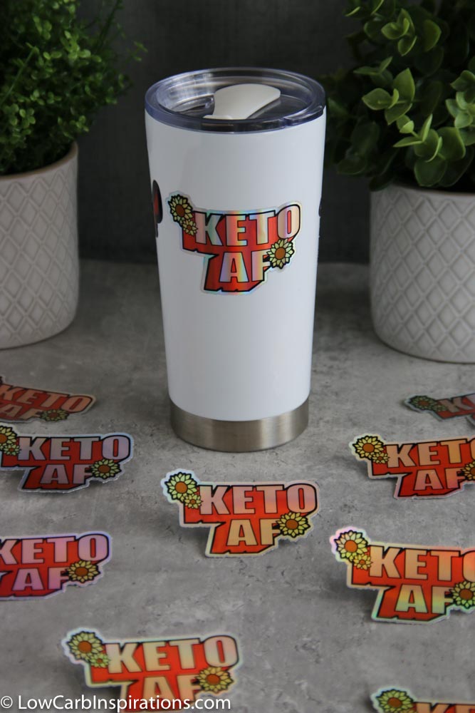 Keto AF Stickers - You're Doing it Right