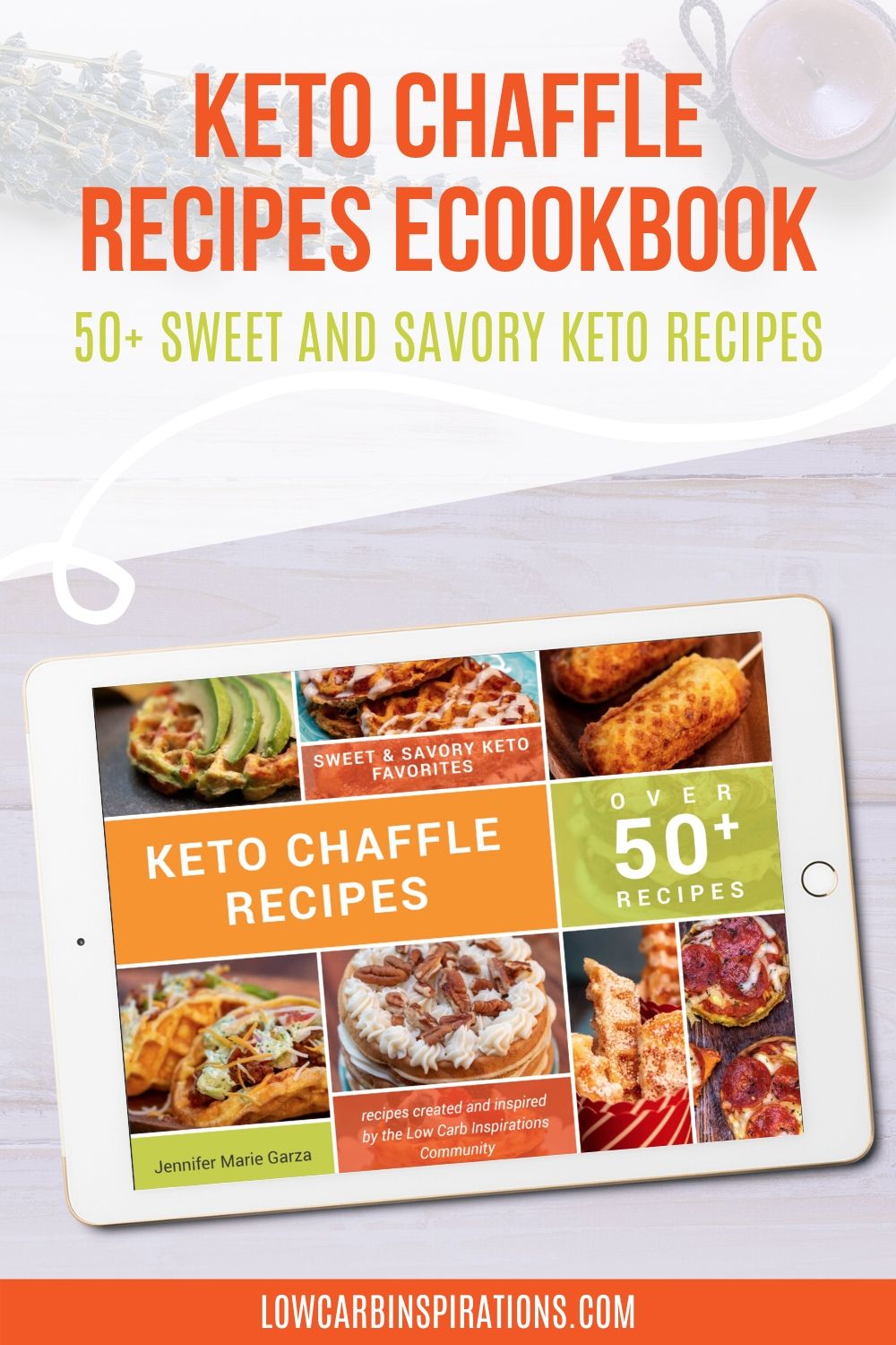 Keto Chaffle Recipes eBook Cookbook