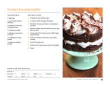 Load image into Gallery viewer, Keto Chaffle Recipes eBook Cookbook