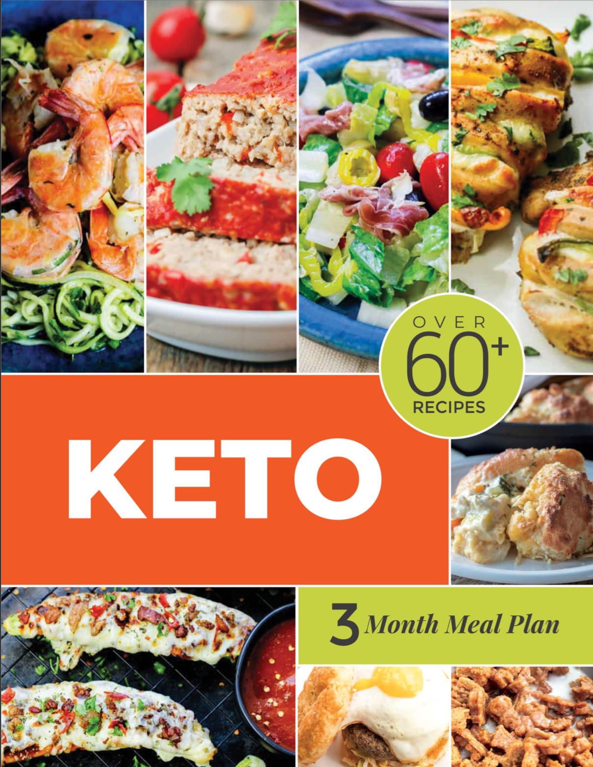 Keto Meal Plan - 3 Month Meal Plans with Grocery Lists (Volume 3)