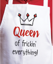 Load image into Gallery viewer, Queen of Frickin&#39; Everything Apron