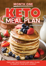 Load image into Gallery viewer, One Month Keto Meal Plan with Grocery List (Volume 1)