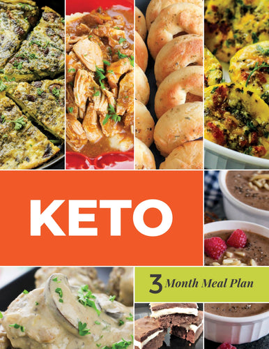 Keto Diet Menu - 3-Month Keto Menu Plans with Grocery Lists (Volume 2)