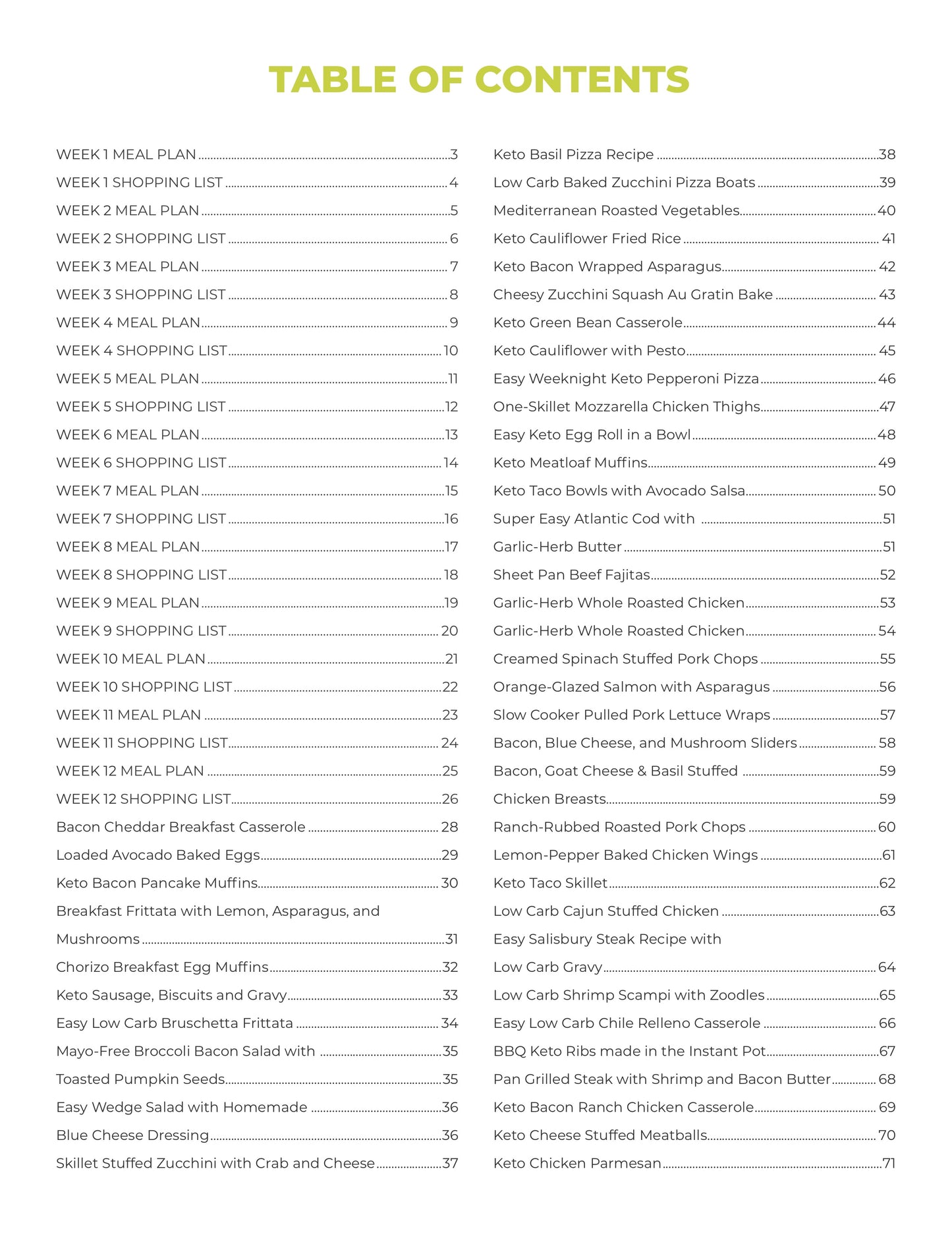 Keto Diet Menu - 3-Month Keto Menu Plans with Grocery Lists (Volume 2)